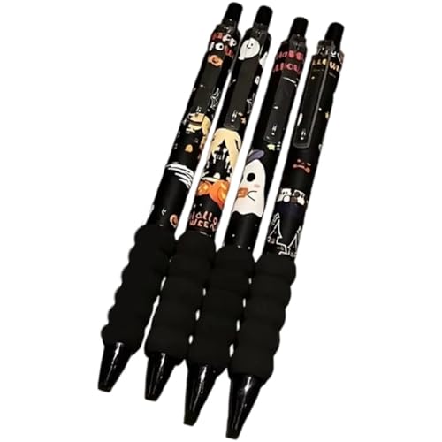Brxmpn 4 Stück Halloween-gelstifte, Neuartige Kugelschreiber, Schreibstifte Für Schüler, Für Erwachsene, Kinder, Schule, Bürobedarf, Halloween-geschenktütenfüller Brxmpn 4 Stück Halloween-gelstifte, Neuartige Kugelschreiber, Schreibstifte Für Schüler, Für Erwachsene, Kinder, Schule, Bürobedarf, Halloween-geschenktütenfüller von Brxmpn