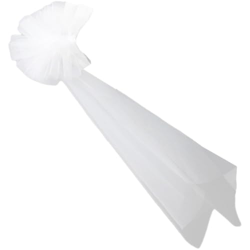 Brxmpn Tüll-Schulter-Accessoire, Einzelnes Schultertuch, Hochzeitskleid-Accessoire Für DIY-brautkleid, Kostümpartys, Fotografie von Brxmpn
