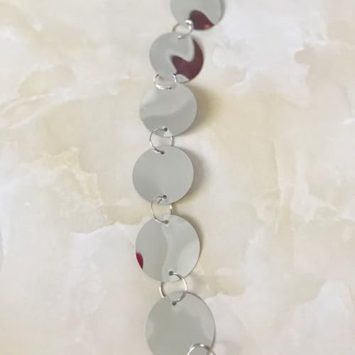 Bryights Gardinen Wohnzimmer Festival Party Supplies PVC Pailletten Vorhang Interior Dekorative Vorhänge DIY Hochzeit Supplies-Silber Bryights Gardinen Wohnzimmer Festival Party Supplies PVC Pailletten Vorhang Interior Dekorative Vorhänge DIY Hochzeit Supplies-Silber von Bryights