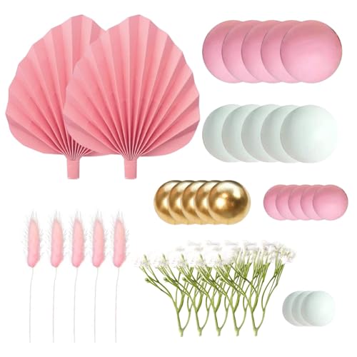 Ball-Kuchendekoration, kleine Fan Balls Cake Decorating Toppers, Birthday Cake Supplies, Gold White Pink Balls Baking Decoration, Pearl Balls Birthday Parties Supplies for Wedding Birthday Ball-Kuchendekoration, kleine Fan Balls Cake Decorating Toppers, Birthday Cake Supplies, Gold White Pink Balls Baking Decoration, Pearl Balls Birthday Parties Supplies for Wedding Birthday von Bsbkoj
