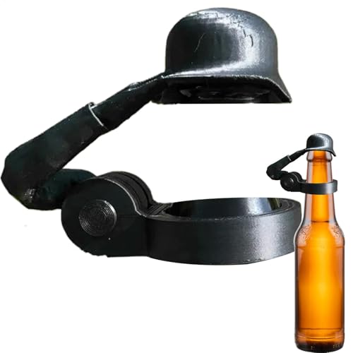 Bottle Cap, Fun Salute Soldier Beer Helm, 8 x 4 x 5,3 cm, wiederverwendbar, neuartig, staubdicht, dekorativ, für Bastelarbeiten, Bbq, Party, Bar, Polylactic Bottle Cap, Fun Salute Soldier Beer Helm, 8 x 4 x 5,3 cm, wiederverwendbar, neuartig, staubdicht, dekorativ, für Bastelarbeiten, Bbq, Party, Bar, Polylactic von Bsbkoj