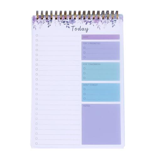 Bsbkoj Checklist Pad, Writing Pad Organizer, 52 Sheets Productivity Things to Memo Pads, Portable Daily Planner Notebook, Task Organizers for School, Tasks and Goals, 10.31x6.5 inches Bsbkoj Checklist Pad, Writing Pad Organizer, 52 Sheets Productivity Things to Memo Pads, Portable Daily Planner Notebook, Task Organizers for School, Tasks and Goals, 10.31x6.5 inches von Bsbkoj