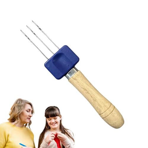 Bsbkoj Latch Hook Tools, Knitting Hooks, 8,07 x 1,77 Zoll, niedlich, tragbar, tragbar, Handarbeiten, 3-teilig, Binding-Off, Edging Yarn Craft Kit für Projekte Bsbkoj Latch Hook Tools, Knitting Hooks, 8,07 x 1,77 Zoll, niedlich, tragbar, tragbar, Handarbeiten, 3-teilig, Binding-Off, Edging Yarn Craft Kit für Projekte von Bsbkoj