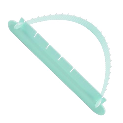 Cake Comb, Arc Marking Divider Tool, 17,5 x 4,2 x 1 cm, Curved Candy Decoration Scraper, Professional Cake Design, Precision Baking Zubehör für Schokolade, Home Kitchen, Männer, Frauen von Bsbkoj