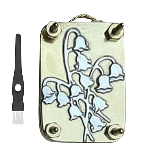 Flower Press, Handmade Embossing Machine Kit, 3,35 x 2,56 Zoll, Plant Preservation Tool, Dried Bloom Specimen Maker, Portable Crafting Device for Art, Scrapbooking Flower Press, Handmade Embossing Machine Kit, 3,35 x 2,56 Zoll, Plant Preservation Tool, Dried Bloom Specimen Maker, Portable Crafting Device for Art, Scrapbooking von Bsbkoj