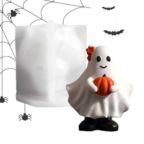 Halloween Seifenformen - 3,66 Zoll Kürbis- und Ghost -Harz -Silikon für Seifenherstellung, Kerzenferien, Epoxidharze, Gips, Partybevorzugungen, Deskor für Desks, Urlaubsdekorationen für Kinder, Erwach Halloween Seifenformen - 3,66 Zoll Kürbis- und Ghost -Harz -Silikon für Seifenherstellung, Kerzenferien, Epoxidharze, Gips, Partybevorzugungen, Deskor für Desks, Urlaubsdekorationen für Kinder, Erwach von Bsbkoj