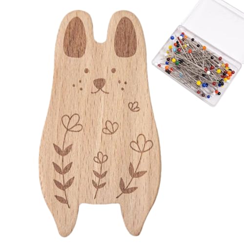 Magnetischer Nadelorganisator, niedlicher Cartoon-Pin-Halter, 1,5 x 0,12 x 0,02 Zoll mit 100 Nähclips, wiederverwendbar, Zubehör für Kleidung, Quilting und Basteln Magnetischer Nadelorganisator, niedlicher Cartoon-Pin-Halter, 1,5 x 0,12 x 0,02 Zoll mit 100 Nähclips, wiederverwendbar, Zubehör für Kleidung, Quilting und Basteln von Bsbkoj