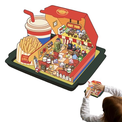 Sticker Scene Wall Stickers, Make Your Own Miniature, Adorable Compact Shop Scenes Decal Set, Creative Decorative Stickers for House, Room, Notebook, and Scrapbook Art Projects Sticker Scene Wall Stickers, Make Your Own Miniature, Adorable Compact Shop Scenes Decal Set, Creative Decorative Stickers for House, Room, Notebook, and Scrapbook Art Projects von Bsbkoj