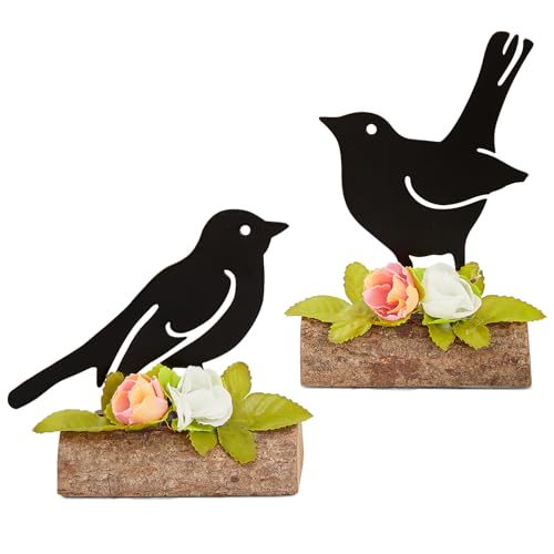 Bseical 2 Stück Osterdeko Holz für Draußen, Deko Aufsteller für Ostern und Frühling, Vögel für Frühlingsdeko, Osterdekoration Für Draußen Tischdekoration Garten, Vögel Deko frühlingsdeko innen Bseical 2 Stück Osterdeko Holz für Draußen, Deko Aufsteller für Ostern und Frühling, Vögel für Frühlingsdeko, Osterdekoration Für Draußen Tischdekoration Garten, Vögel Deko frühlingsdeko innen von Bseical
