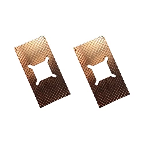 Bsowte 2 x RTX 3060 3080 3090 Korbboden, reines Kupfer, Kühlkörper, Grafikkarte, Zusatzkühler, 90 x 180 x 2 mm von Bsowte