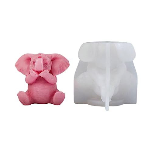 Btgghytr Silikonformen für Kunstharz, Handwerk, Baby, Elefant, Kerze, Schokolade, handgefertigte Seife, Epoxidharz, Silikonform, Heimdekoration, Kerze Btgghytr Silikonformen für Kunstharz, Handwerk, Baby, Elefant, Kerze, Schokolade, handgefertigte Seife, Epoxidharz, Silikonform, Heimdekoration, Kerze von Btgghytr