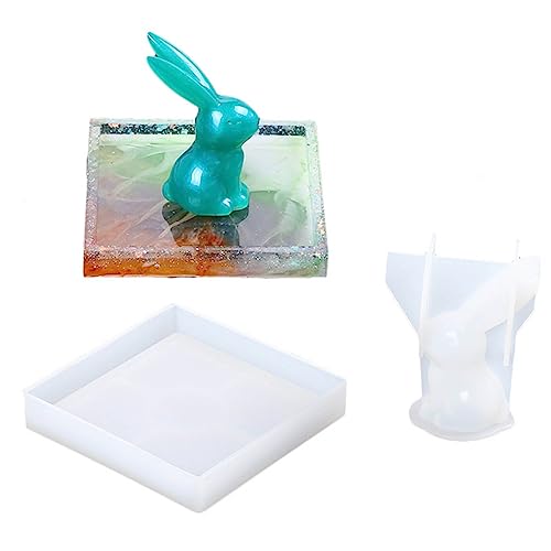 Btgghytr Silikonformen für Kunstharz, Handwerk, Schmuck, Aufbewahrungsschale, Silikonform, Schreibtischdekoration, Epoxidharz-Formen für Teller, Aschenbecher von Btgghytr