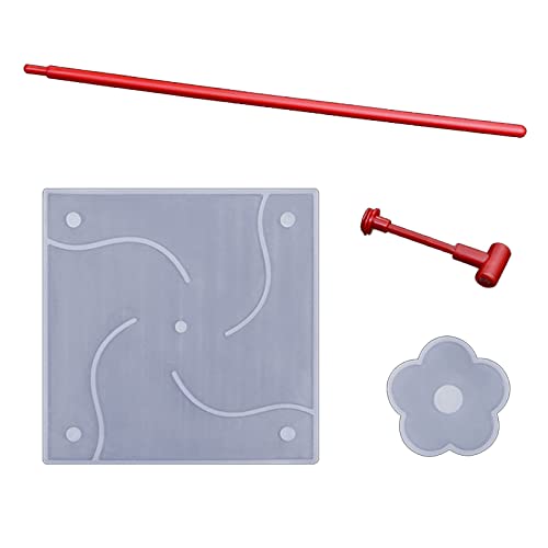 Btgghytr Silikonformen für Kunstharz, Handwerk, Windmühle, Harzformen, Silikon-Bündel, rotierendes Windrad, Epoxidform für Harzguss, Ornamente, Kristall-Epoxidharz Btgghytr Silikonformen für Kunstharz, Handwerk, Windmühle, Harzformen, Silikon-Bündel, rotierendes Windrad, Epoxidform für Harzguss, Ornamente, Kristall-Epoxidharz von Btgghytr