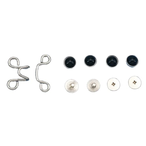 Taillenknopfspanner Metall Knopfspanner Verstellbare Hosen Taille Knopf Strumpfhalter für Jeans Hosen Taillenknopfspanner Metall Knopfspanner Verstellbare Hosen Taille Knopf Strumpfhalter für Jeans Hosen von Btgghytr