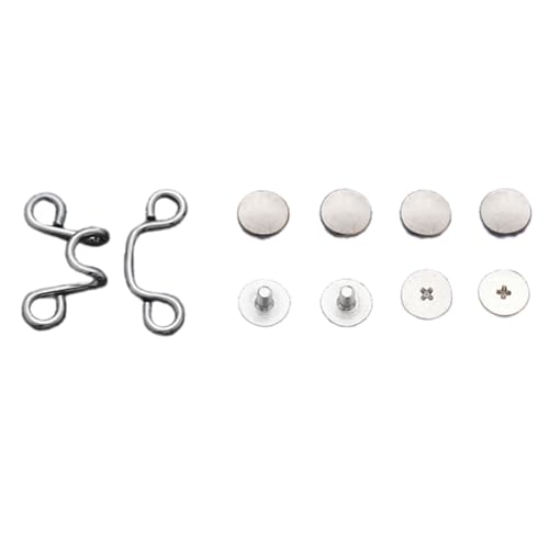 Taillenknopfspanner Metall Knopfspanner Verstellbare Hosen Taille Knopf Strumpfhalter für Jeans Hosen Taillenknopfspanner Metall Knopfspanner Verstellbare Hosen Taille Knopf Strumpfhalter für Jeans Hosen von Btgghytr