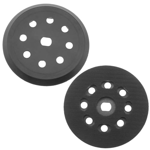Buaak Schleifteller 125 für Black und Decker, für bd190/h1 Schleifteller, 5 Zoll Schleifteller mit 8 Löchern, Mittelharter Schleifteller für Black & Decker BD190, KA190E, SPEC375, Schwarz Buaak Schleifteller 125 für Black und Decker, für bd190/h1 Schleifteller, 5 Zoll Schleifteller mit 8 Löchern, Mittelharter Schleifteller für Black & Decker BD190, KA190E, SPEC375, Schwarz von Buaak