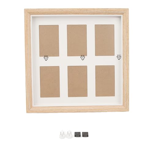 Fotorahmen, Bilderrahmen, 3inch Holz Fotorahmen Collage Portraitrahmen Öffnungen 6 Fotos, Wanddekoration Sofortbildkamera Film Fotohalter Dem Tisch Wand Tischrahmen Fotogalerie für Familie, Hochzeit Fotorahmen, Bilderrahmen, 3inch Holz Fotorahmen Collage Portraitrahmen Öffnungen 6 Fotos, Wanddekoration Sofortbildkamera Film Fotohalter Dem Tisch Wand Tischrahmen Fotogalerie für Familie, Hochzeit von Buachois