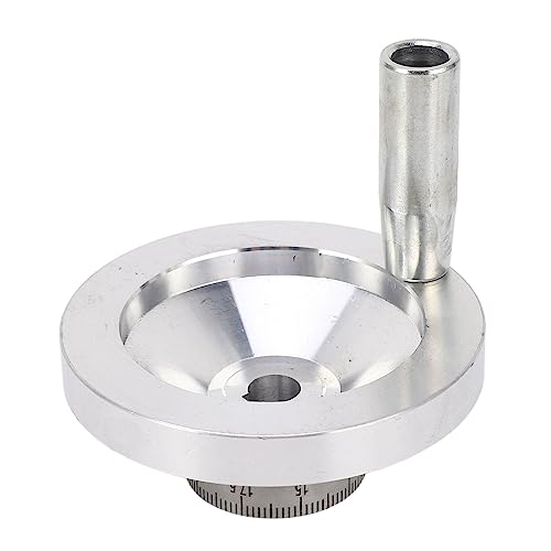 Drehmaschine Handrad, 80mm Aluminiumlegierung Handrad mit Kurbel, Werkzeugmaschinen Handrad Maschinenzubehör 0–25 Mm Skala für 7x12 7x14 0618 CJ18A Fräsmaschinen, Drehmaschinen, Schleifmaschinen Drehmaschine Handrad, 80mm Aluminiumlegierung Handrad mit Kurbel, Werkzeugmaschinen Handrad Maschinenzubehör 0–25 Mm Skala für 7x12 7x14 0618 CJ18A Fräsmaschinen, Drehmaschinen, Schleifmaschinen von Buachois