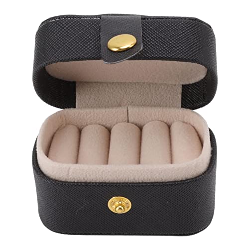 Mini Ringbox, Kleine Schmuckschatulle, 7cm Ringschachtel, Wasserdichte PU Leder Ohrring Schmuckkästchen mit Weichem Futter, Modischer Reise Halsketten Organizer Box für Hochzeit Verlobung Valentinstag Mini Ringbox, Kleine Schmuckschatulle, 7cm Ringschachtel, Wasserdichte PU Leder Ohrring Schmuckkästchen mit Weichem Futter, Modischer Reise Halsketten Organizer Box für Hochzeit Verlobung Valentinstag von Buachois