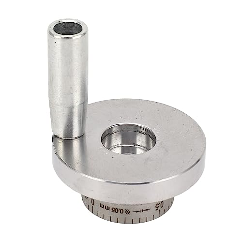Drehmaschine Handrad, 58mm Aluminiumlegierung Handrad mit Kurbel, Zerlegen Langlebige Handrad Werkzeugmaschinen Handrad Maschinenzubehör 0–2 Mm Skala CJ18A 0618 für Fräsmaschine Schleifmaschine Drehmaschine Handrad, 58mm Aluminiumlegierung Handrad mit Kurbel, Zerlegen Langlebige Handrad Werkzeugmaschinen Handrad Maschinenzubehör 0–2 Mm Skala CJ18A 0618 für Fräsmaschine Schleifmaschine von Buachois