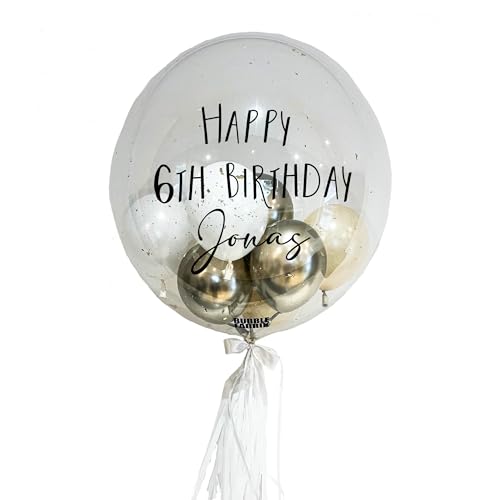 Forever Special - Bubble Fabrik - Personalisiertes Ballongeschenk: Durchsichtiger Heliumballon mit Bunten Ballons, Geschenk für Geburtstag, Geburtstagsgeschenk Forever Special - Bubble Fabrik - Personalisiertes Ballongeschenk: Durchsichtiger Heliumballon mit Bunten Ballons, Geschenk für Geburtstag, Geburtstagsgeschenk von Bubble Fabrik