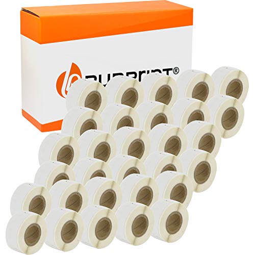 Bubprint 30 Etiketten kompatibel als Ersatz für Dymo 99017 S0722460 für Labelwriter 310 320 330 Turbo 400 Twin-Turbo Duo 450 Twin Turbo Duo SE450 12MM X 50MM Bubprint 30 Etiketten kompatibel als Ersatz für Dymo 99017 S0722460 für Labelwriter 310 320 330 Turbo 400 Twin-Turbo Duo 450 Twin Turbo Duo SE450 12MM X 50MM von Bubprint