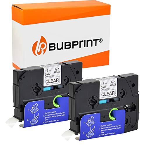 Bubprint 2 Schriftbänder kompatibel als Ersatz für Brother TZE-131 TZE 131 für P-Touch 1280 2430PC 2730VP 3600 9500PC 9700PC D400VP D600VP H100LB H105 P700 P750W Schwarz auf Transparent Bubprint 2 Schriftbänder kompatibel als Ersatz für Brother TZE-131 TZE 131 für P-Touch 1280 2430PC 2730VP 3600 9500PC 9700PC D400VP D600VP H100LB H105 P700 P750W Schwarz auf Transparent von Bubprint