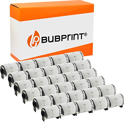Bubprint 30 Etiketten kompatibel als Ersatz für Brother DK-22243 DK22243 für QL1050 QL1050N QL1060N QL 1060N QL1100 Series 102MM X 30,48M Weiß Bubprint 30 Etiketten kompatibel als Ersatz für Brother DK-22243 DK22243 für QL1050 QL1050N QL1060N QL 1060N QL1100 Series 102MM X 30,48M Weiß von Bubprint