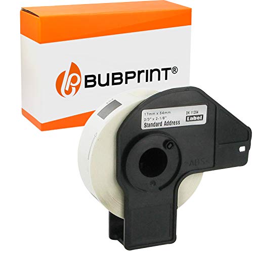 Bubprint Etiketten kompatibel als Ersatz für Brother DK-11204 DK 11204 für P-Touch QL1050 QL1060N QL500 QL550 QL560 QL570 QL580N QL700 QL710W QL720NW 17x54mm Bubprint Etiketten kompatibel als Ersatz für Brother DK-11204 DK 11204 für P-Touch QL1050 QL1060N QL500 QL550 QL560 QL570 QL580N QL700 QL710W QL720NW 17x54mm von Bubprint