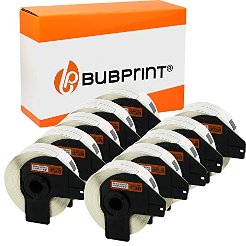Bubprint 10 Etiketten kompatibel als Ersatz für Brother DK-11201 DK 11201 für P-Touch QL1050 QL1060N QL500BW QL550 QL560 QL570 QL580N QL700 QL710W QL720NW QL810W von Bubprint