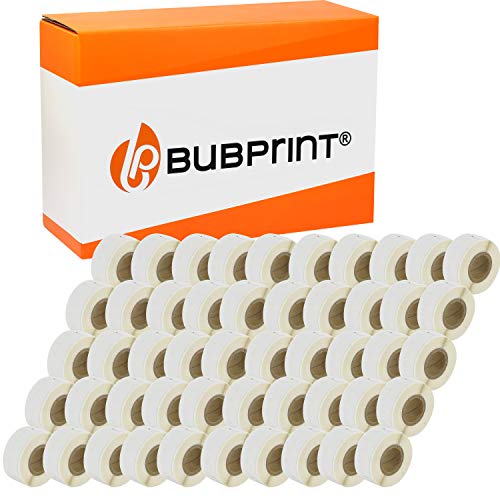 Bubprint 50 Etiketten kompatibel als Ersatz für Dymo 99017 S0722460 für Labelwriter 310 320 330 Turbo 400 Twin-Turbo Duo 450 Twin Turbo Duo SE450 12MM X 50MM Bubprint 50 Etiketten kompatibel als Ersatz für Dymo 99017 S0722460 für Labelwriter 310 320 330 Turbo 400 Twin-Turbo Duo 450 Twin Turbo Duo SE450 12MM X 50MM von Bubprint