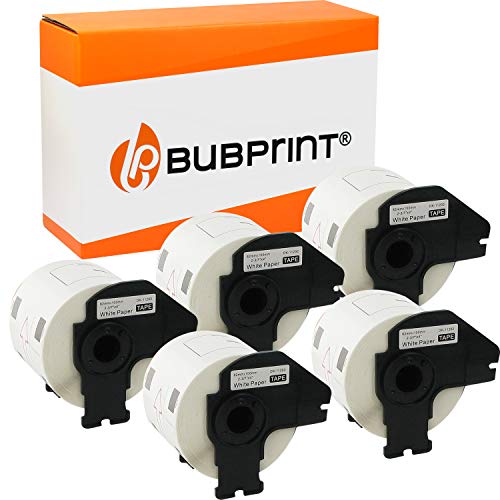 Bubprint 5 Etiketten kompatibel als Ersatz für Brother DK 11202 DK-11202 für P-Touch QL1050 QL1060N QL500 QL550 QL560 QL570 QL580N QL700 QL710W QL720NW QL810W von Bubprint