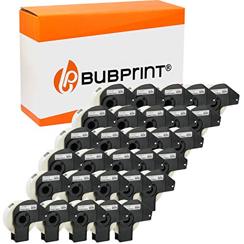 Bubprint 30 Etiketten kompatibel als Ersatz für Brother DK-11204 DK 11204 für P-Touch QL1050 QL1060N QL500 QL550 QL560 QL570 QL580N QL700 QL710W QL720NW 17x54mm von Bubprint