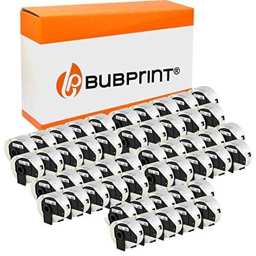 Bubprint 50 Etiketten kompatibel als Ersatz für Brother DK-11208 DK11208 für P-Touch QL1050 QL1060N QL500BW QL550 QL560 QL570 QL580N QL700 QL710W QL720NW QL810W von Bubprint