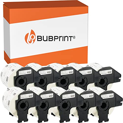 Bubprint 10 Etiketten kompatibel als Ersatz für Brother DK-11209 für P-Touch QL1050 QL1060N QL500BW QL550 QL560 QL570 QL580N QL700 QL710W QL720NW QL800 QL810W von Bubprint