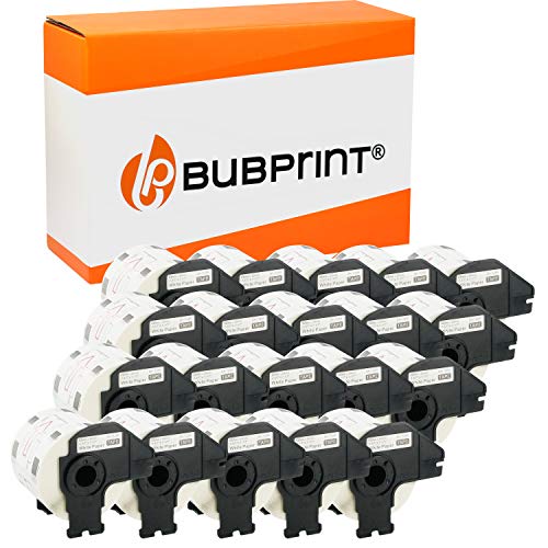 Bubprint 20 Etiketten kompatibel als Ersatz für Brother DK-11209 für P-Touch QL1050 QL1060N QL500BW QL550 QL560 QL570 QL580N QL700 QL710W QL720NW QL800 QL810W von Bubprint
