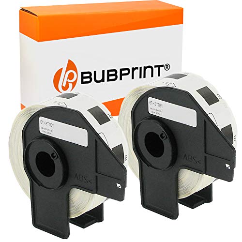 Bubprint 2 Etiketten kompatibel als Ersatz für Brother DK-11221 DK 11221 für P-Touch QL1050 QL1060N QL500BW QL550 QL560 QL570 QL580N QL700 QL710W QL720NW QL810W von Bubprint