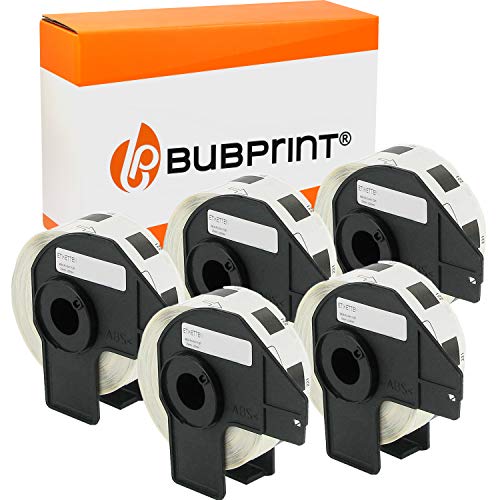 Bubprint 5 Etiketten kompatibel als Ersatz für Brother DK-11221 DK 11221 für P-Touch QL1050 QL1060N QL500BW QL550 QL560 QL570 QL580N QL700 QL710W QL720NW QL810W von Bubprint