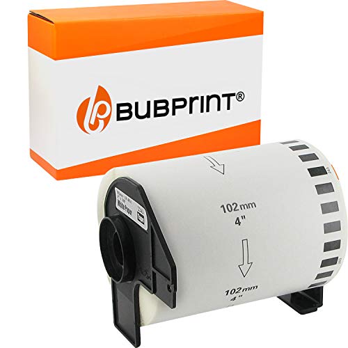 Bubprint Etiketten kompatibel als Ersatz für Brother DK-22243 DK22243 für QL1050 QL1050N QL1060N QL 1060N QL1100 Series 102MM X 30,48M Weiß von Bubprint