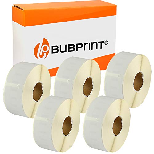 Bubprint 5 Etiketten kompatibel als Ersatz für Dymo 11355 S0722550 Labelwriter 310 320 330 Turbo 400 Twin Turbo Duo 450 TwinTurbo Duo SE450 51x19mm Weiß Bubprint 5 Etiketten kompatibel als Ersatz für Dymo 11355 S0722550 Labelwriter 310 320 330 Turbo 400 Twin Turbo Duo 450 TwinTurbo Duo SE450 51x19mm Weiß von Bubprint