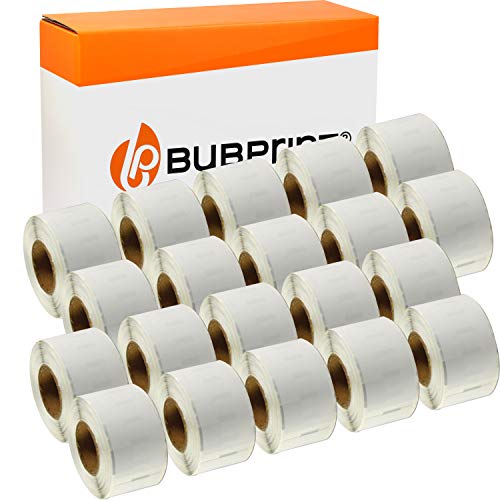 Bubprint 20 Etiketten kompatibel als Ersatz für Dymo 99012 S0722400 für Labelwriter 310 320 330 Turbo 400 Twin Turbo Duo 450 SE450 36 x 89 mm Weiß Bubprint 20 Etiketten kompatibel als Ersatz für Dymo 99012 S0722400 für Labelwriter 310 320 330 Turbo 400 Twin Turbo Duo 450 SE450 36 x 89 mm Weiß von Bubprint