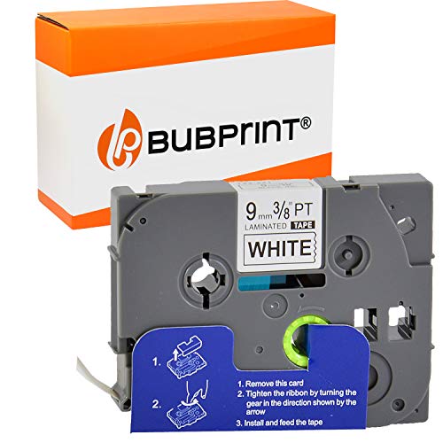 Bubprint Schriftband kompatibel als Ersatz für Brother TZE-221 TZE 221 für P-Touch 1280 2430PC 2730VP 3600 9500PC 9700PC D400VP D600VP H100LB H105 P700 P750W 9MM Schwarz auf Weiss Bubprint Schriftband kompatibel als Ersatz für Brother TZE-221 TZE 221 für P-Touch 1280 2430PC 2730VP 3600 9500PC 9700PC D400VP D600VP H100LB H105 P700 P750W 9MM Schwarz auf Weiss von Bubprint