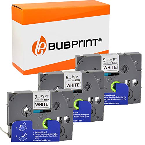 Bubprint TZE221 3 Schriftbänder Kompatibel für Brother TZE-221 TZE 221 kompatibel als Ersatz für P-Touch 1280 2430PC 2730VP 3600 9500PC 9700PC D400VP D600VP H100LB H105 P700 P750W Schwarz auf Weiss Bubprint TZE221 3 Schriftbänder Kompatibel für Brother TZE-221 TZE 221 kompatibel als Ersatz für P-Touch 1280 2430PC 2730VP 3600 9500PC 9700PC D400VP D600VP H100LB H105 P700 P750W Schwarz auf Weiss von Bubprint