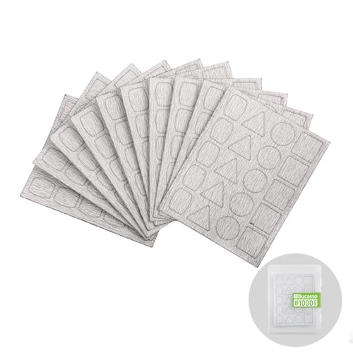 Bucasso Schleifpapier für Pen Sander PLH-1000, PLH-2000, 1000 Grits, 10 Stück mit je 20 Pads von Bucasso