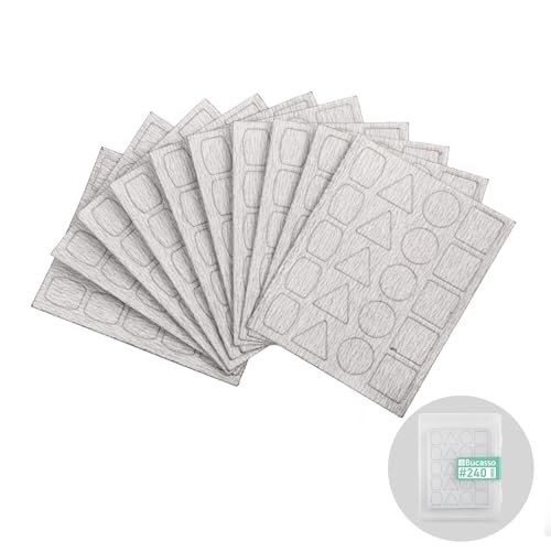 Bucasso Schleifpapier für Pen Sander PLH-1000, PLH-2000, 240 Grits, 10 Stück mit je 20 Pads Bucasso Schleifpapier für Pen Sander PLH-1000, PLH-2000, 240 Grits, 10 Stück mit je 20 Pads von Bucasso