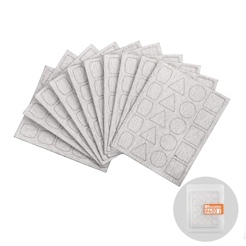 Bucasso Schleifpapier für Pen Sander PLH-1000, PLH-2000, 400 Grits, 10 Stück mit je 20 Pads Bucasso Schleifpapier für Pen Sander PLH-1000, PLH-2000, 400 Grits, 10 Stück mit je 20 Pads von Bucasso