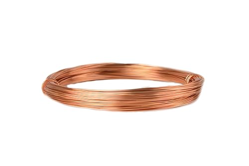 Aluminiumdraht eloxiert Ø 1mm - 60m Ring in verschiedenen Farben. (Kupfer) von Buco der Draht