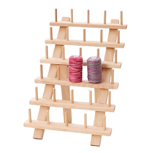 30 Spulen Garnrollenhalter wood Fadenhalter Fadenspulen Spulenhalter Garnregal Garnrollen Organizer Für Stickerei, Quilten, Nähen, Haare Flechten 30 Spulen Garnrollenhalter wood Fadenhalter Fadenspulen Spulenhalter Garnregal Garnrollen Organizer Für Stickerei, Quilten, Nähen, Haare Flechten von Buerfu