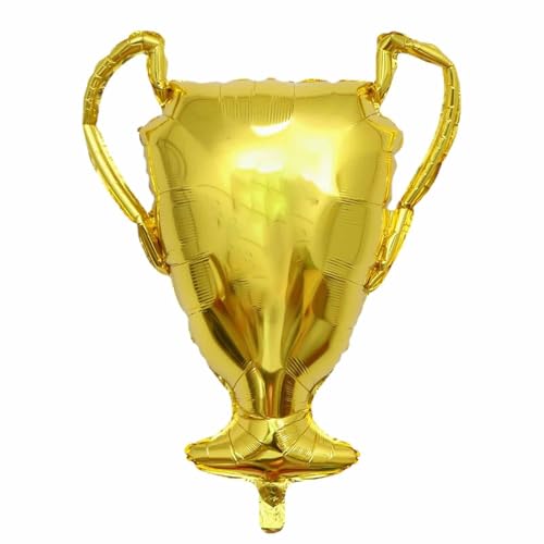 Buerfu Aufblasbare Trophäe, Glückwunsch Luftballons | Mehrzweck -Party -Dekorationen aufblasbare Trophäenpropie - Fußballparty liefert kreative Meisterschaftsschmuck für den Innengebrauch von Buerfu