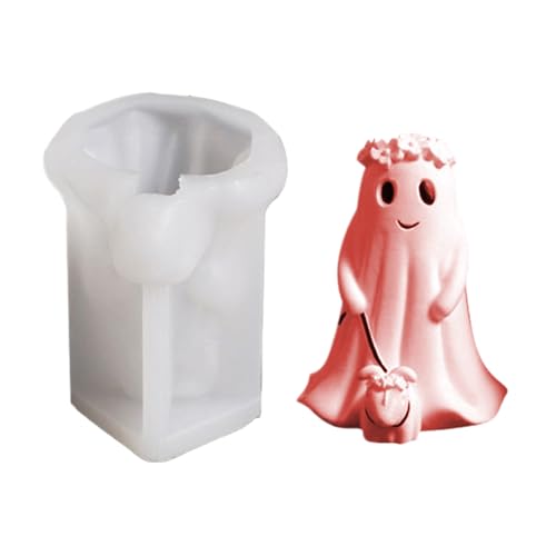 Geist Walking Hund Silikonform Halloween, 3D Geist Kerzenformen Zum Gießen,Halloween G-eister Giessformen Silikon Für Deko Kerzen Handwerk Geist Walking Hund Silikonform Halloween, 3D Geist Kerzenformen Zum Gießen,Halloween G-eister Giessformen Silikon Für Deko Kerzen Handwerk von Buerfu